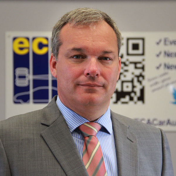 New managing director John Mitchell
